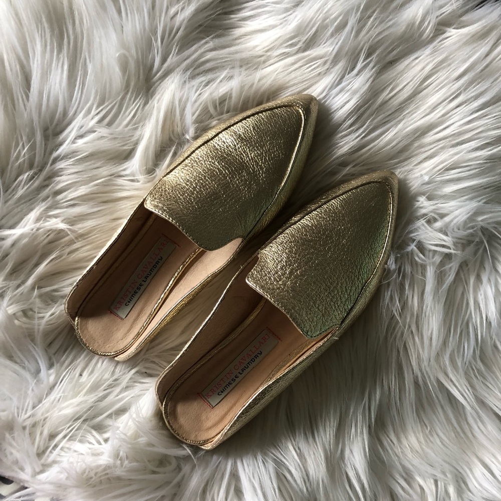 Kristin Caviliri Mules x Chinese Laundry